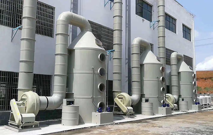 A certain condiment food company is using Wantong FRP centrifugal fans